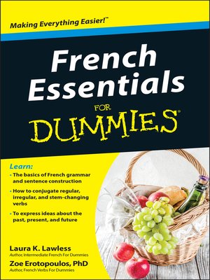 cover image of French Essentials For Dummies